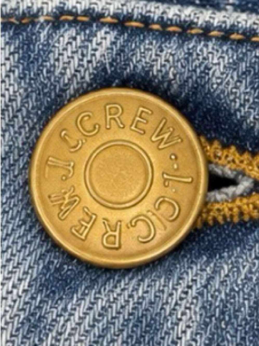 J.Crew Full Length Wide Leg Jeans Size 29 High Rise Button Fly Medium Wash - Picture 6 of 7